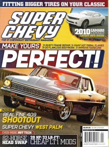 SUPER CHEVY 2008 APR - STREET STROKER 409, 409 SHOOTOUT, FRAMES, BODYWORK, RUST